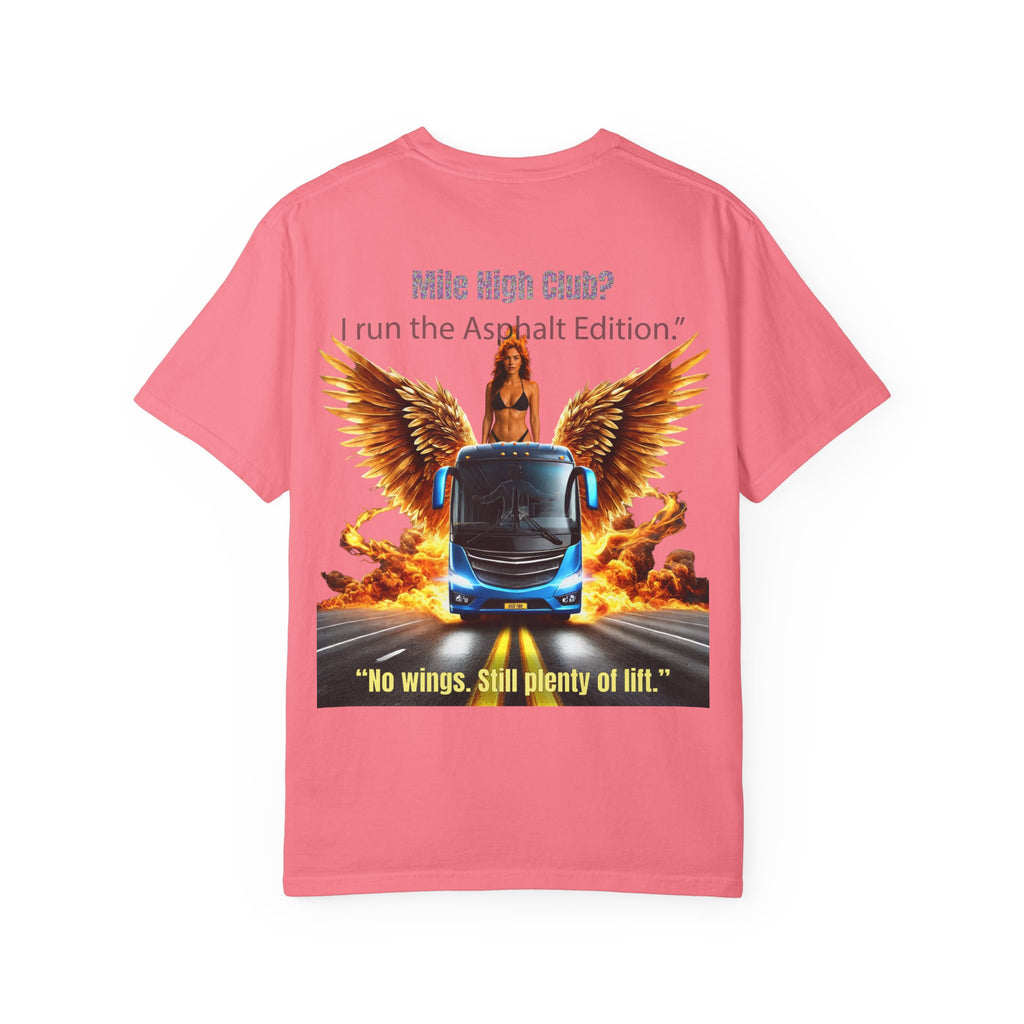 Bus Driver T-Shirt — "Land Pilot" & "If the wheels are down, I'm around" Graphic Tee