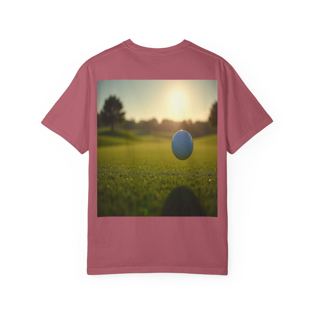 Play Ball golf scene T-shirt | retro golf course photo tee