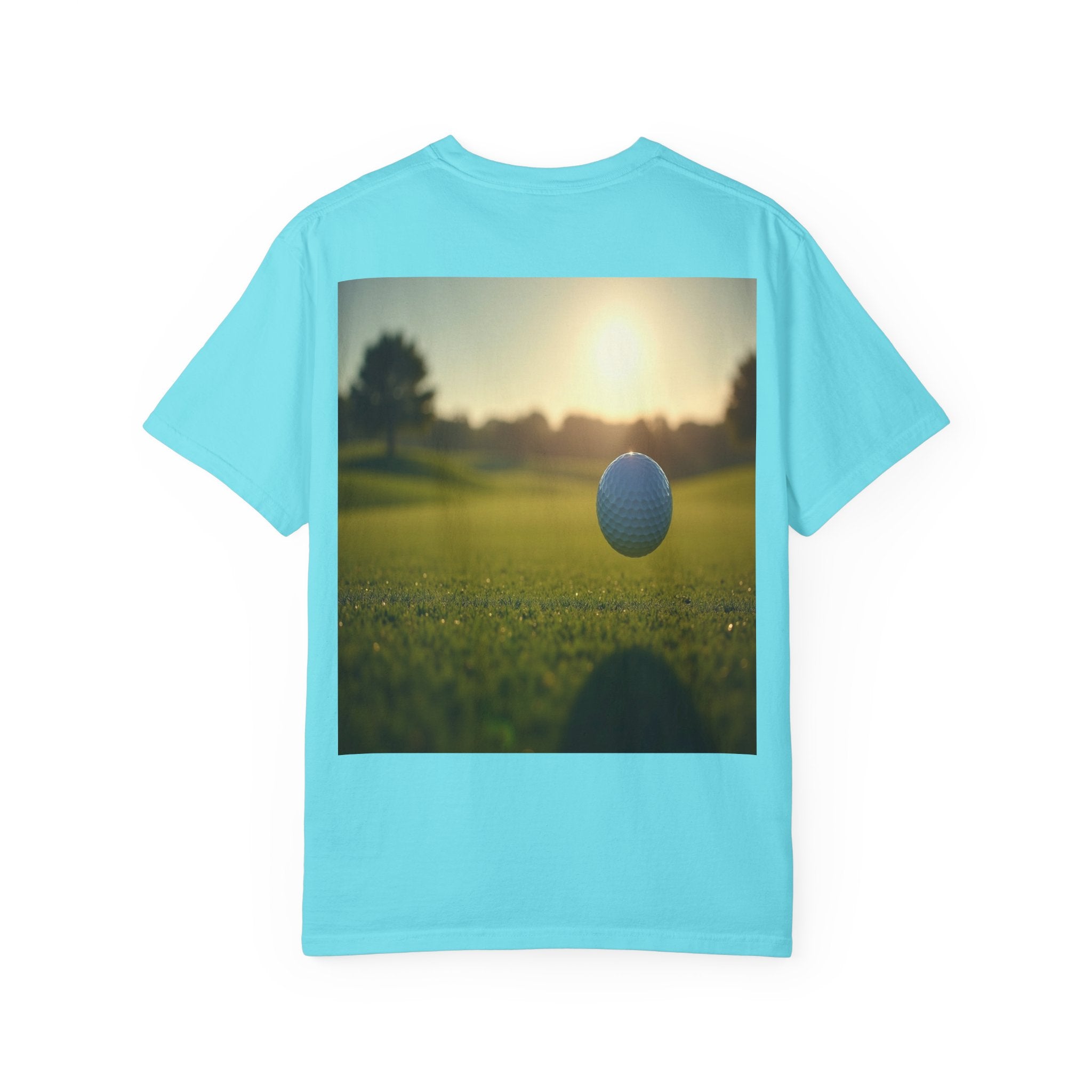 Play Ball golf scene T-shirt | retro golf course photo tee