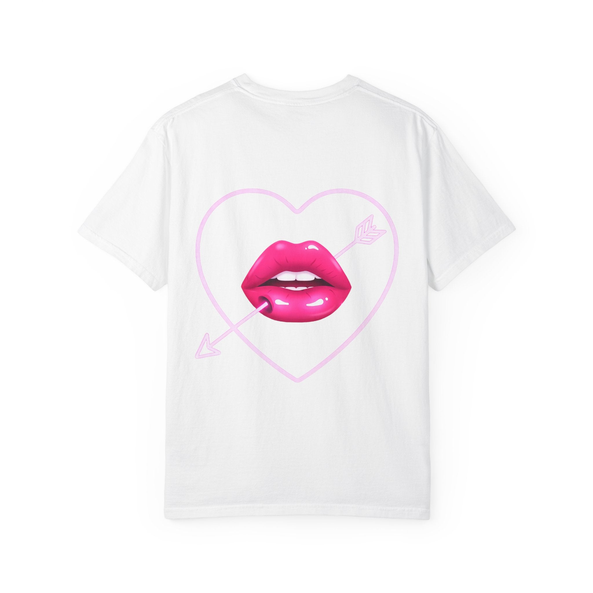 I Look Like Your Next Mistake T-shirt | Heart Arrow Lip Graphic