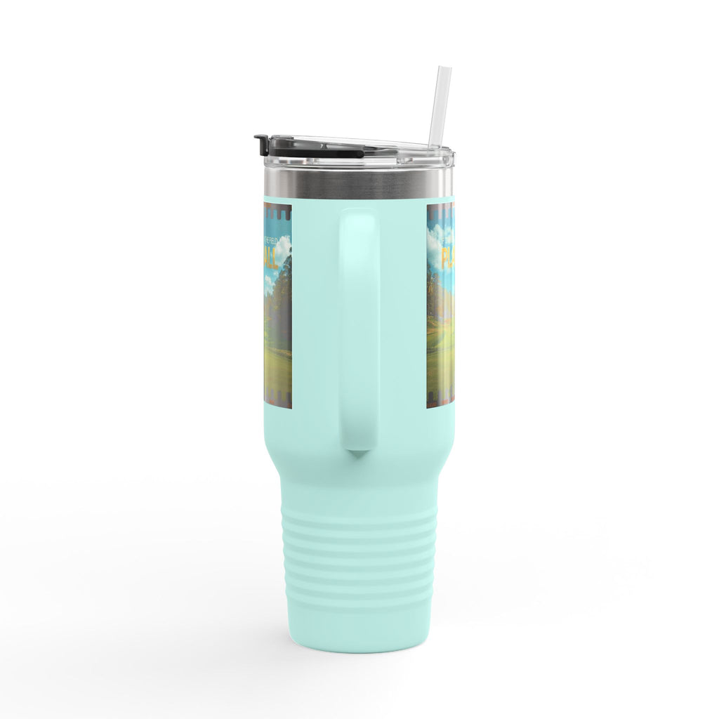 Play Ball Golf Scene Travel Mug | 40oz Insulated Tumbler