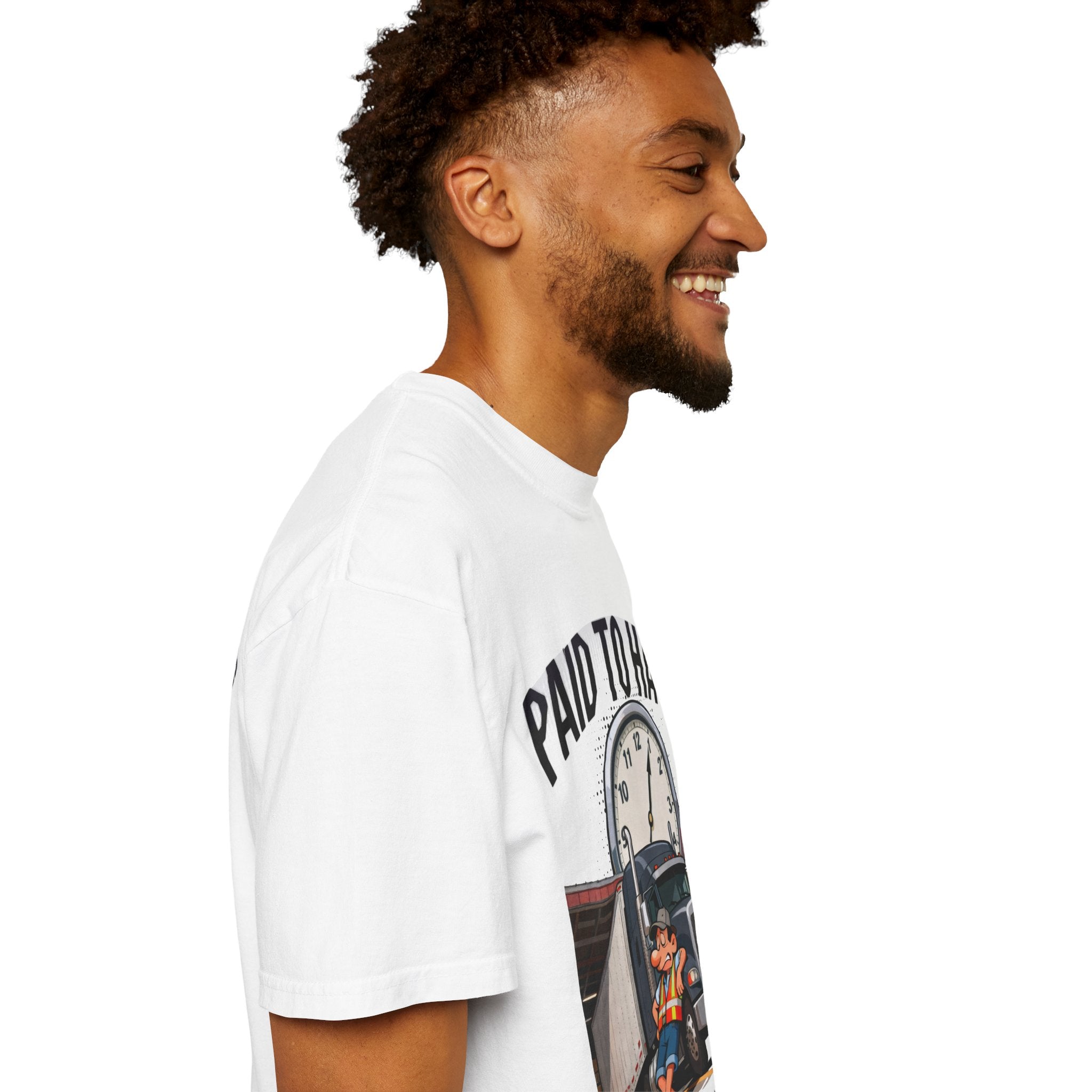 Paid to Haul Trucker Tee | Paid to Haul Unpaid to Wait T-Shirt
