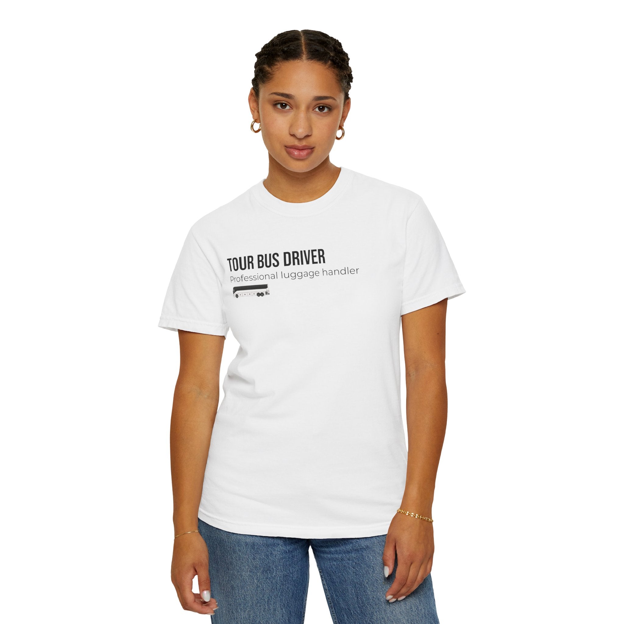 Tour Bus Driver Luggage Tetris Champion T-Shirt | Bus Driver Shirt