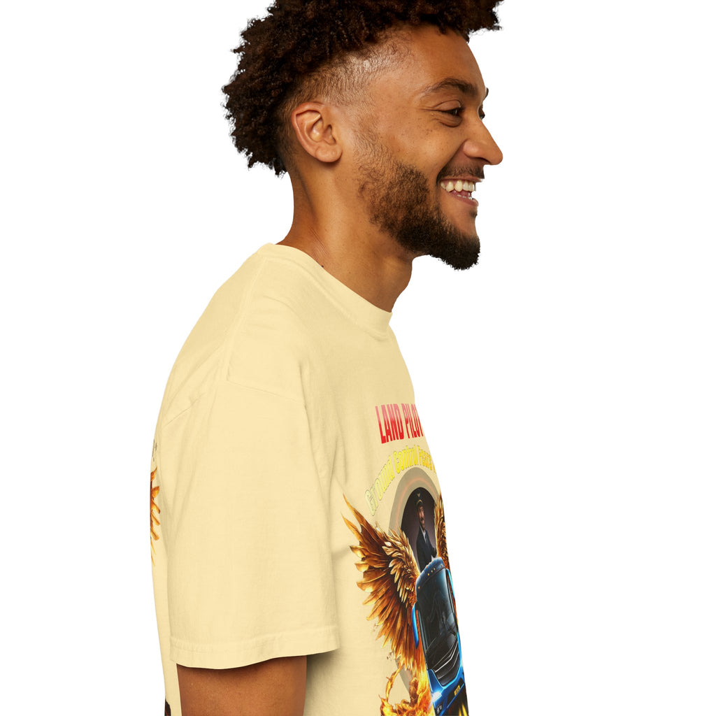 Bus Driver T-Shirt — "Land Pilot" & "If the wheels are down, I'm around" Graphic Tee