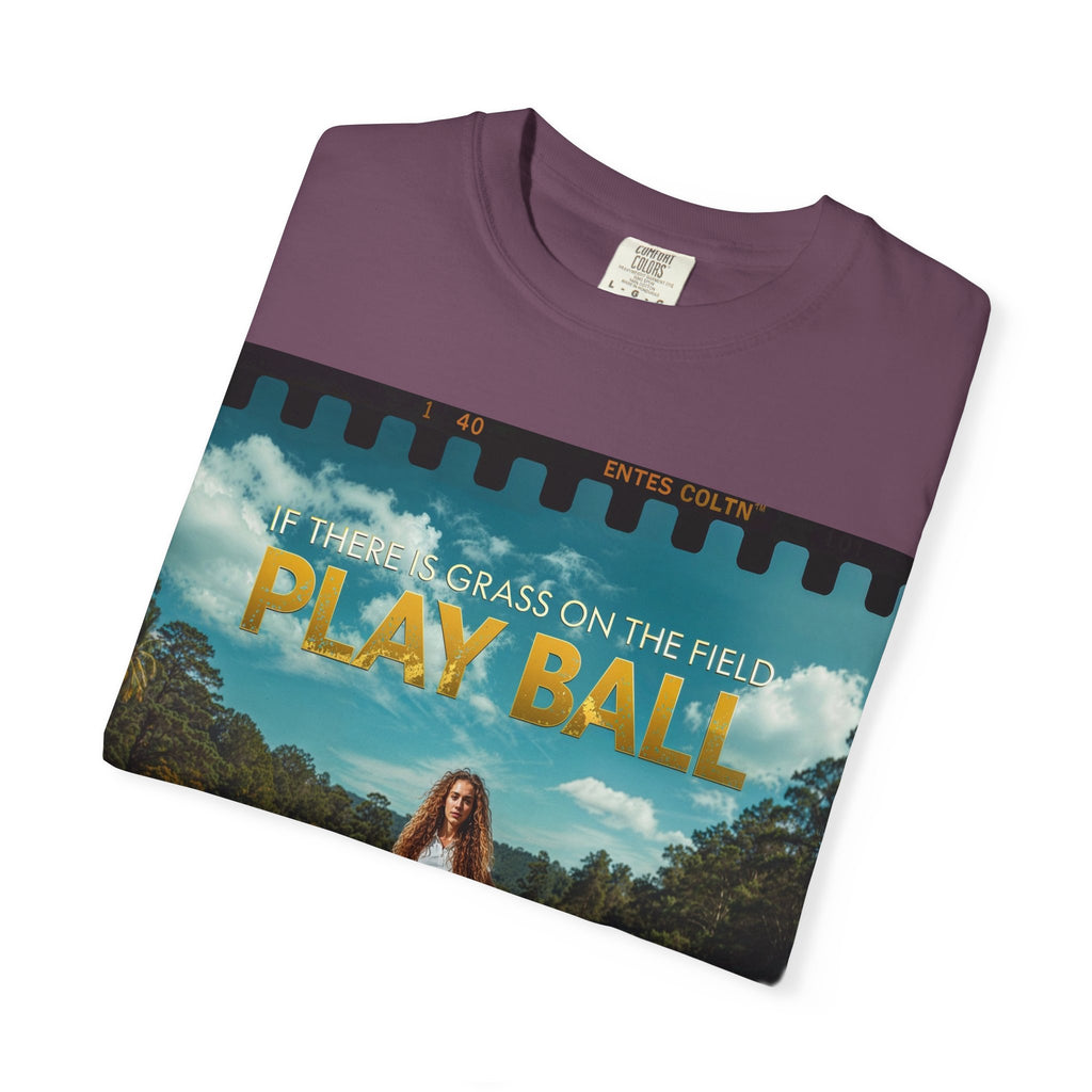 Play Ball golf scene T-shirt | retro golf course photo tee