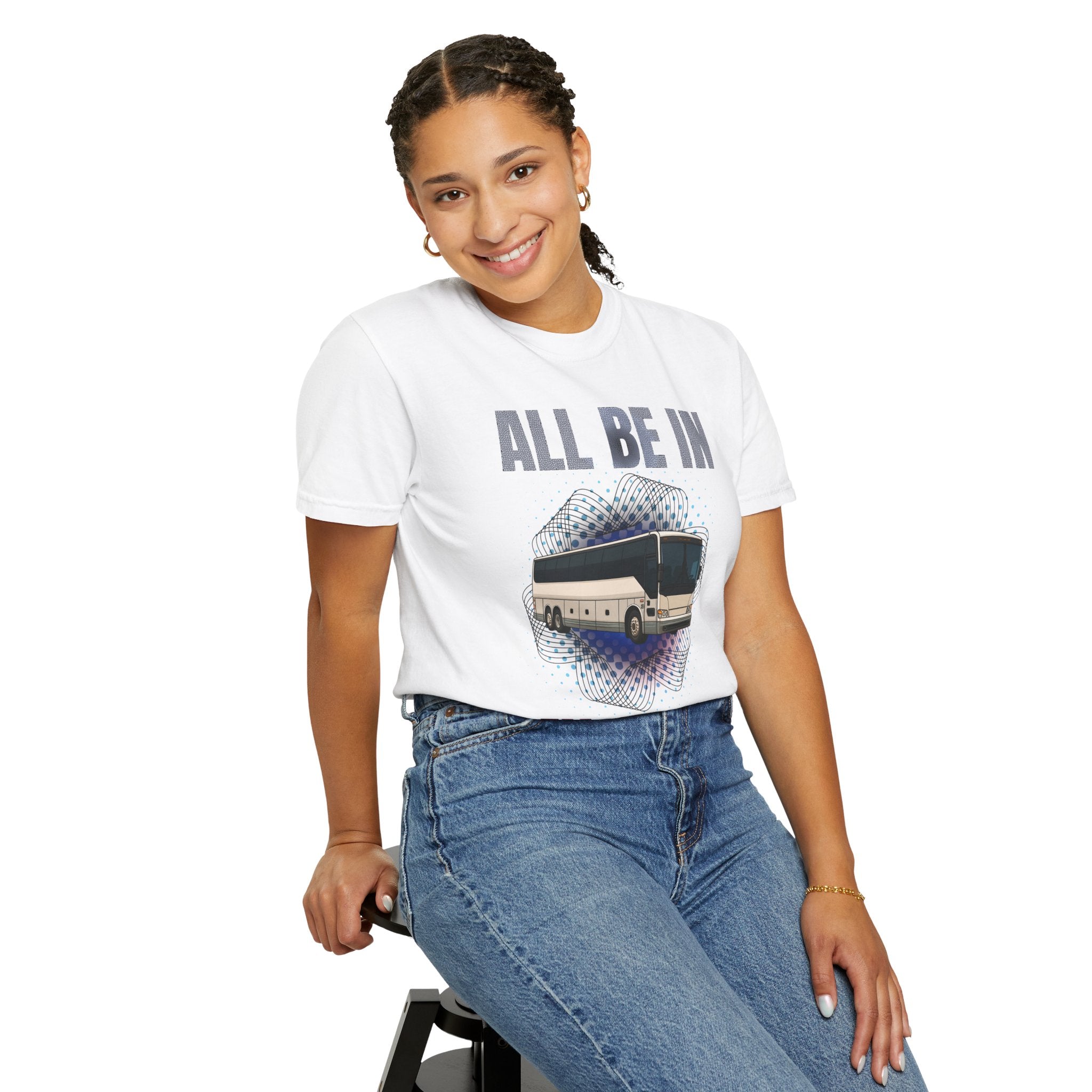 Bus Driver T-Shirt — "All Be In My Office / If You Need Me Follow the Diesel Fumes" Graphic Tee