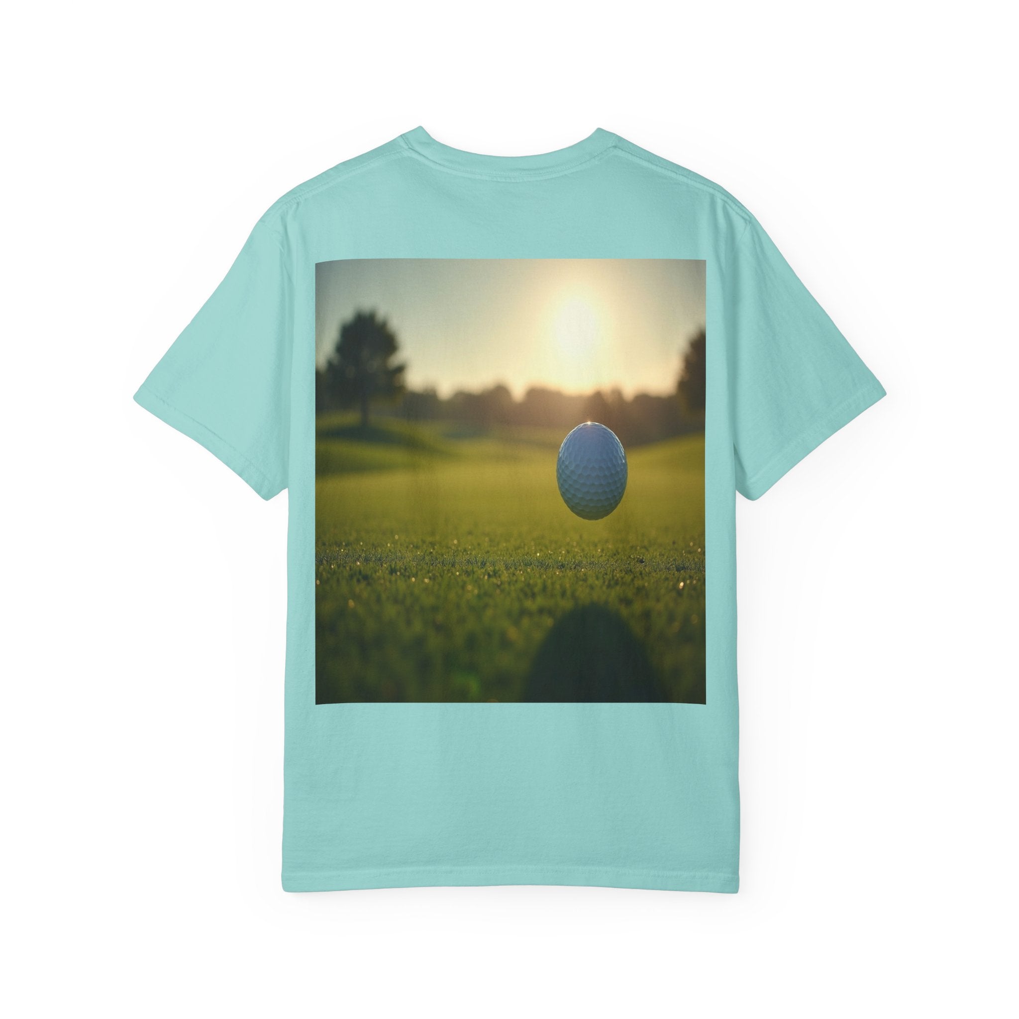 Play Ball golf scene T-shirt | retro golf course photo tee