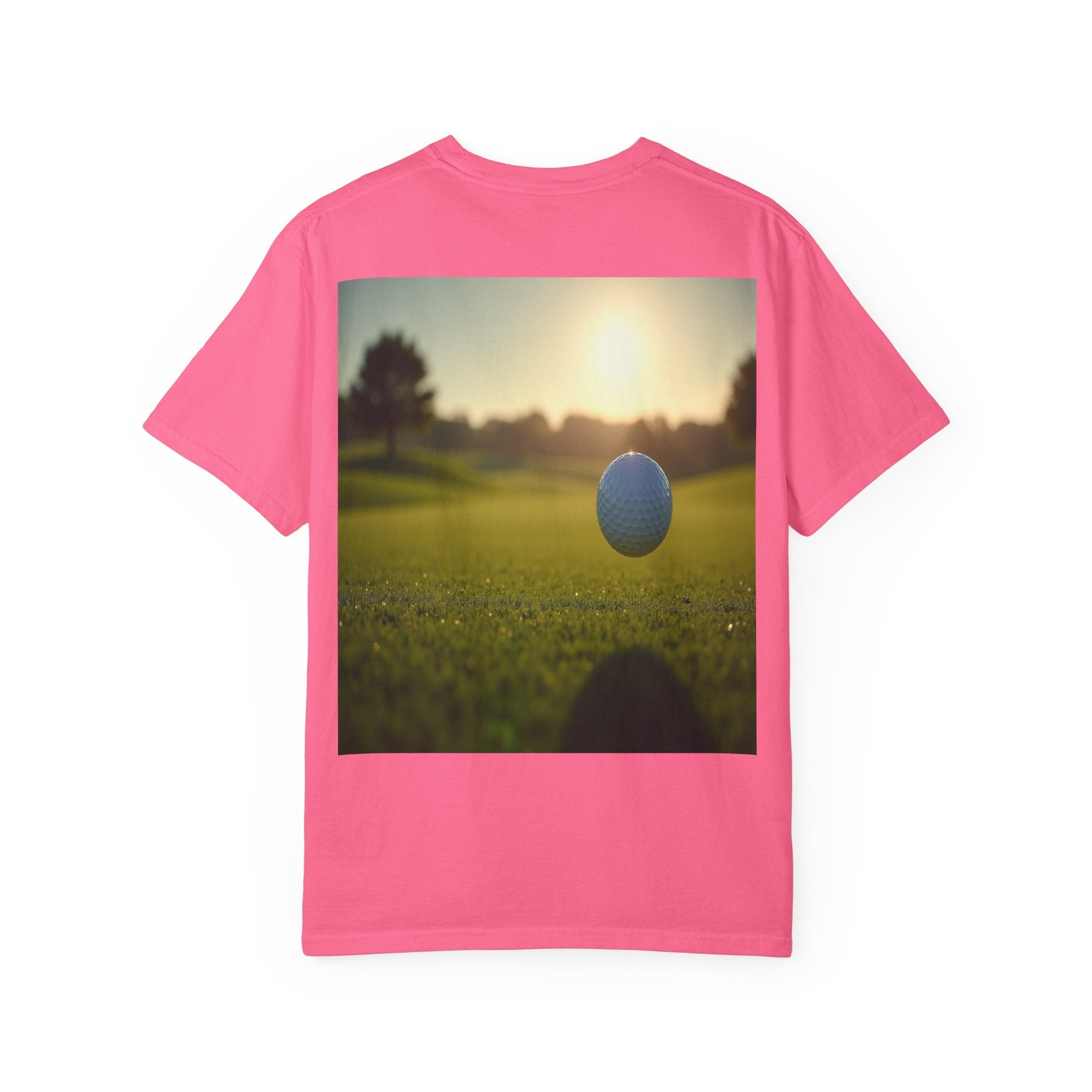 Play Ball golf scene T-shirt | retro golf course photo tee