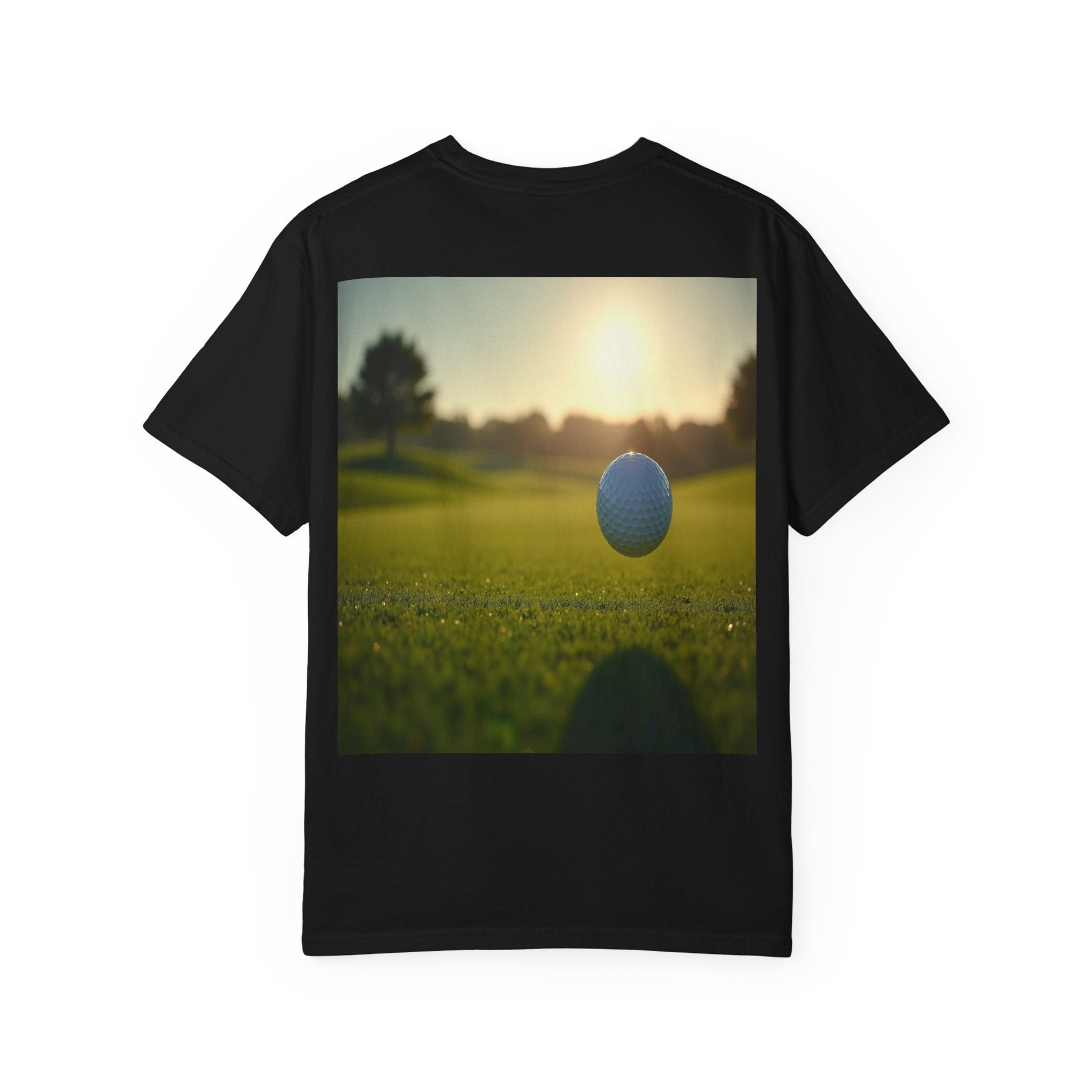 Play Ball golf scene T-shirt | retro golf course photo tee