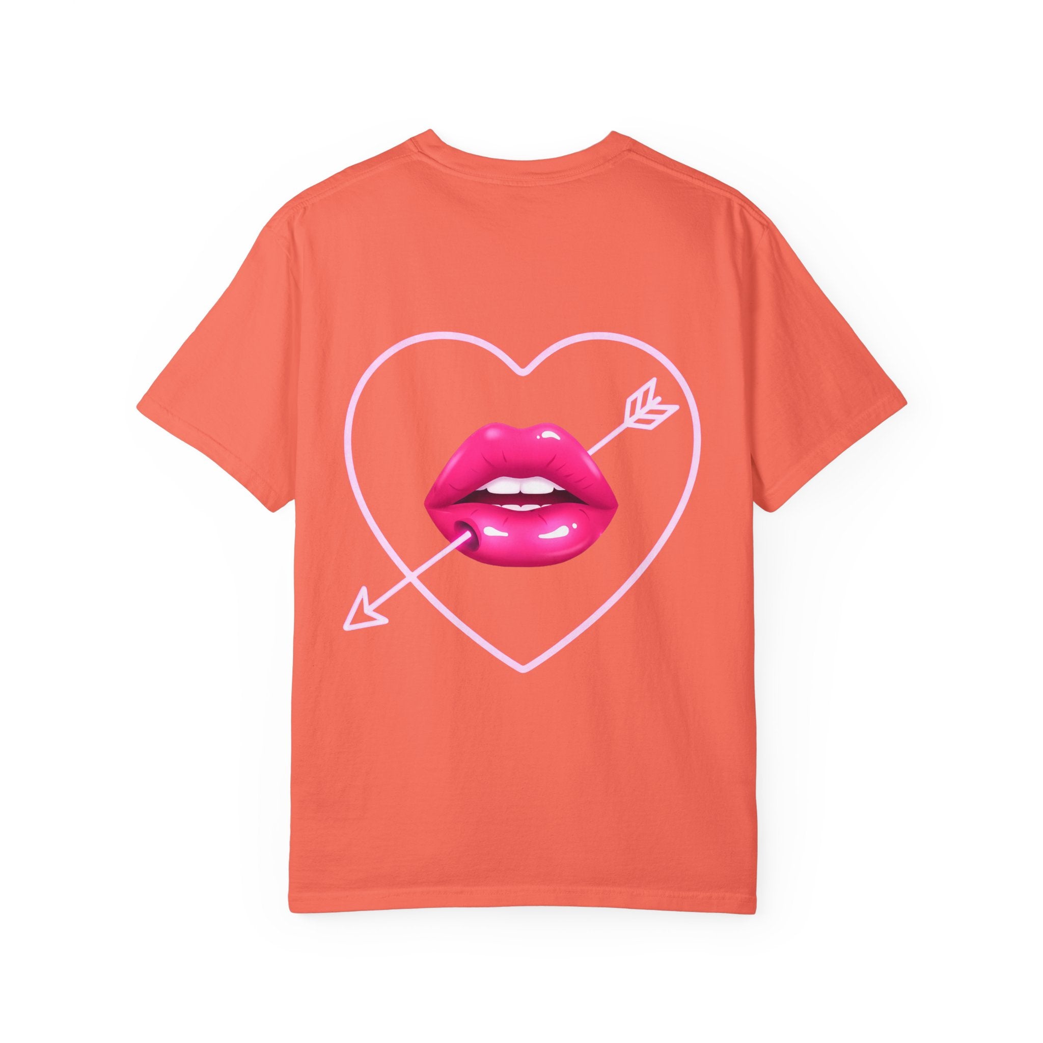 I Look Like Your Next Mistake T-shirt | Heart Arrow Lip Graphic
