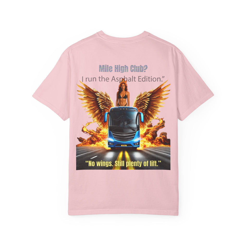 Bus Driver T-Shirt — "Land Pilot" & "If the wheels are down, I'm around" Graphic Tee