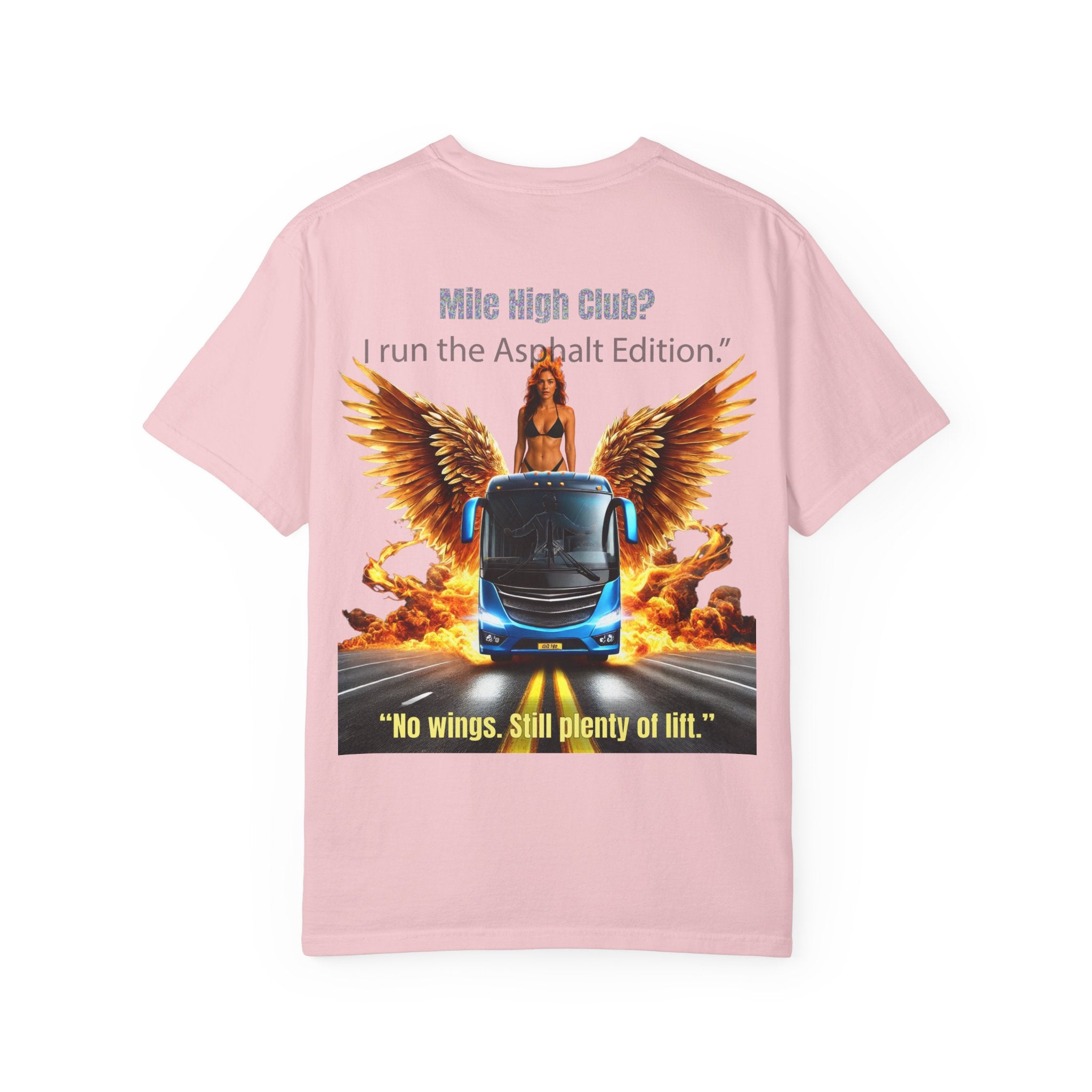 Bus Driver T-Shirt — "Land Pilot" & "If the wheels are down, I'm around" Graphic Tee