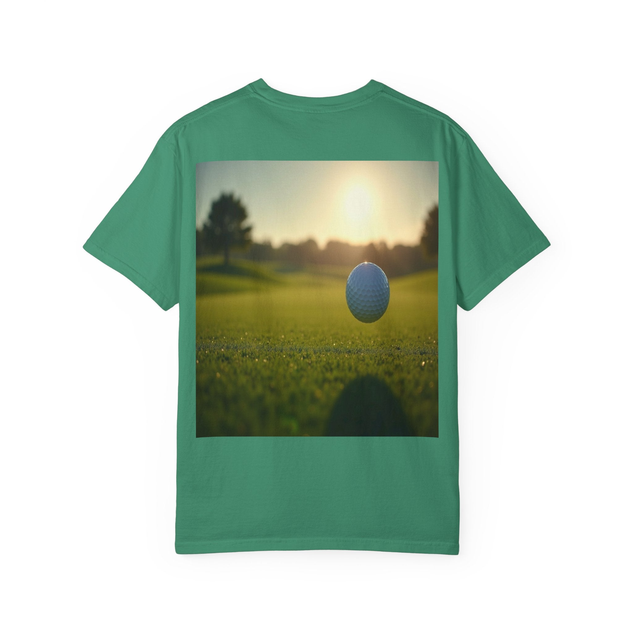 Play Ball golf scene T-shirt | retro golf course photo tee