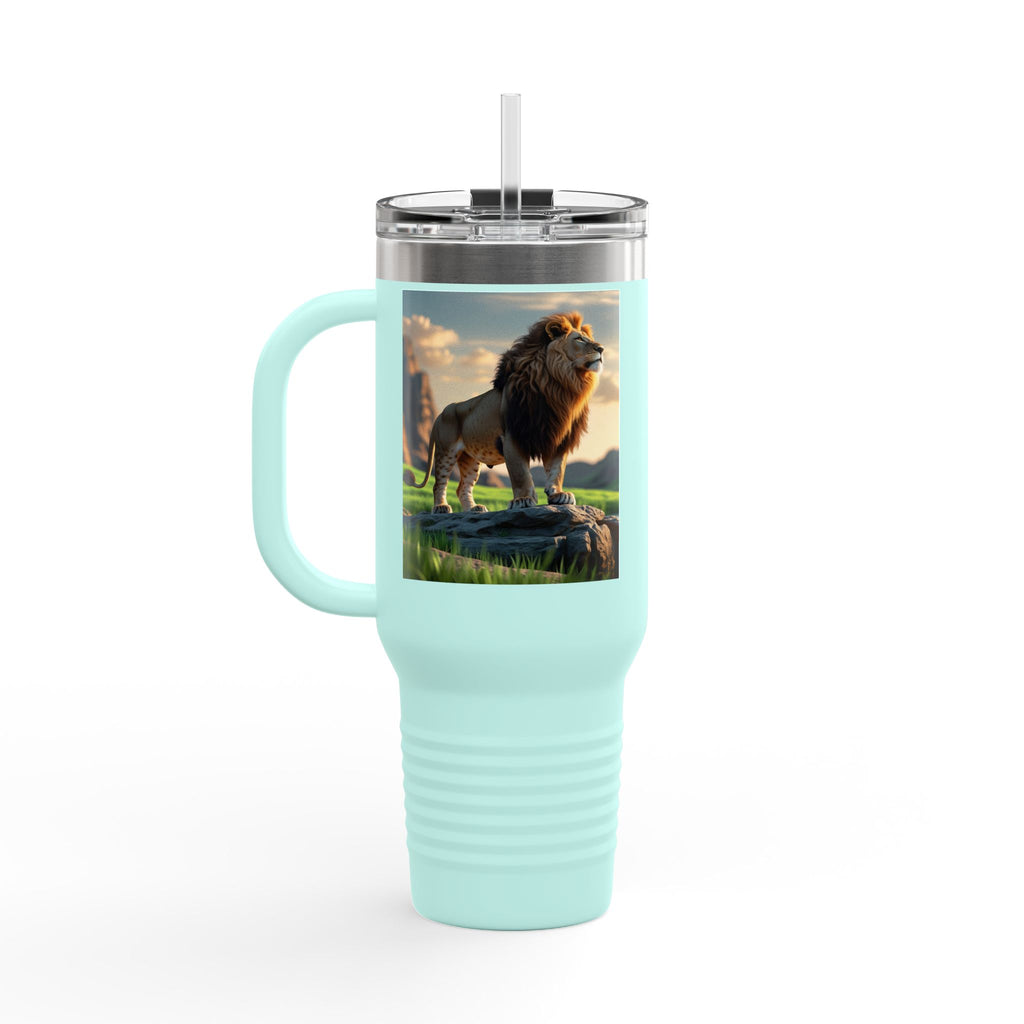 Spanish Psalm Scripture Travel Mug | 40oz Insulated Tumbler