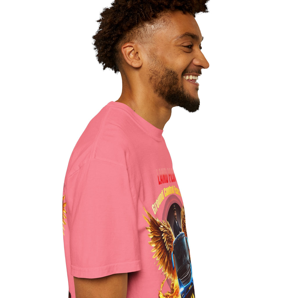 Bus Driver T-Shirt — "Land Pilot" & "If the wheels are down, I'm around" Graphic Tee