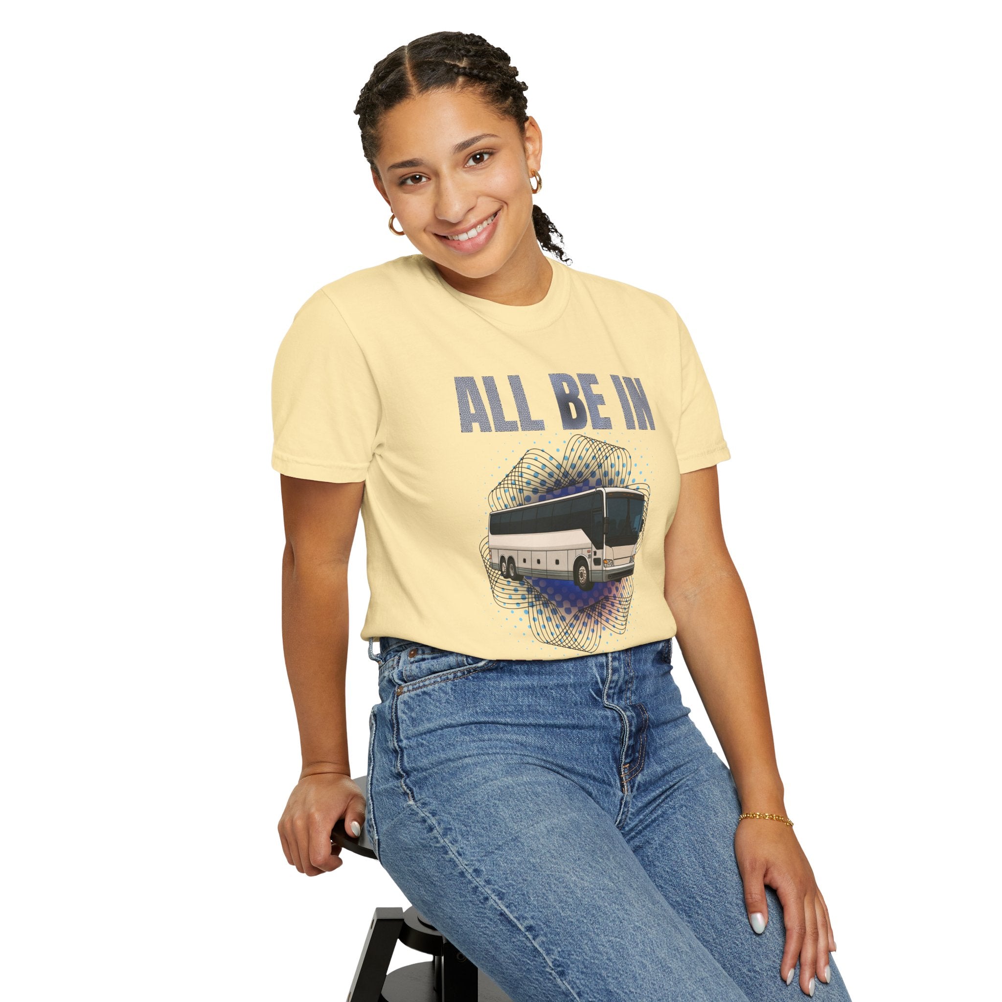 Bus Driver T-Shirt — "All Be In My Office / If You Need Me Follow the Diesel Fumes" Graphic Tee