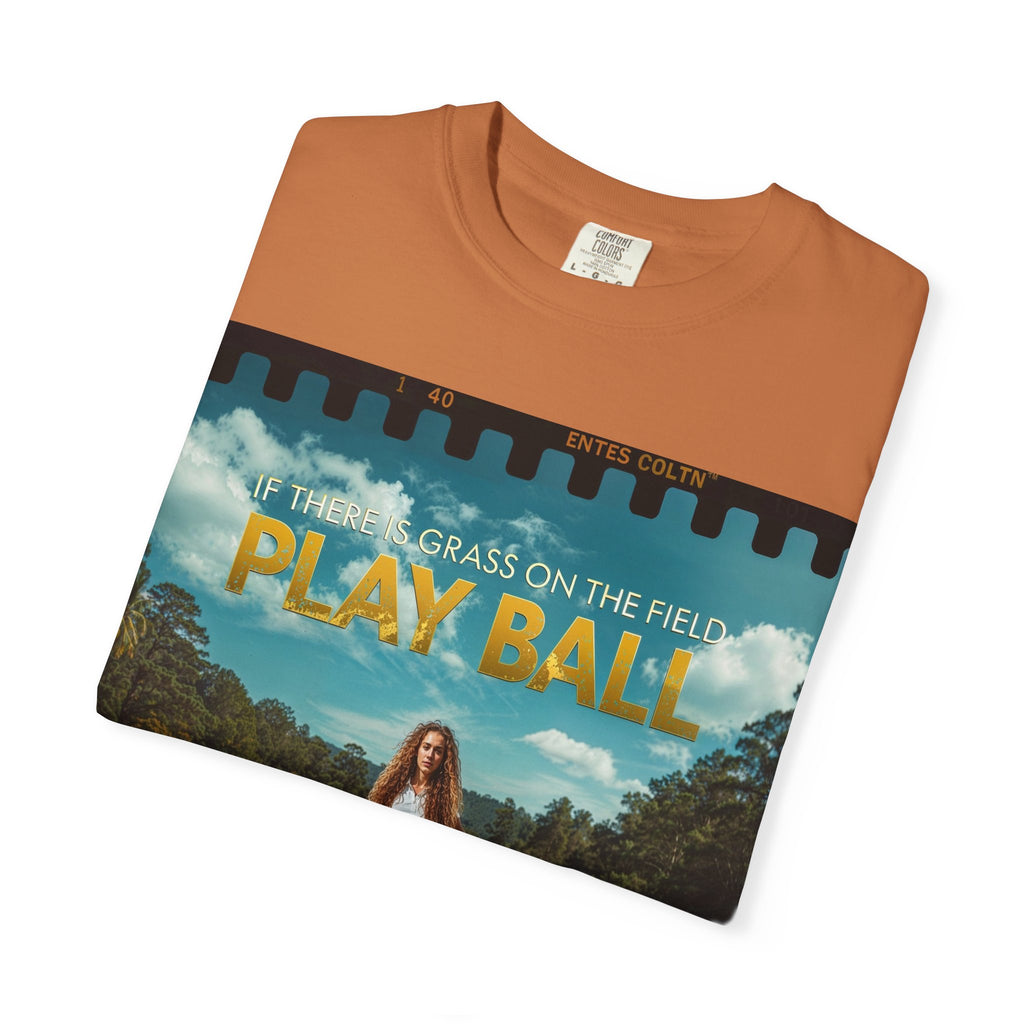 Play Ball golf scene T-shirt | retro golf course photo tee