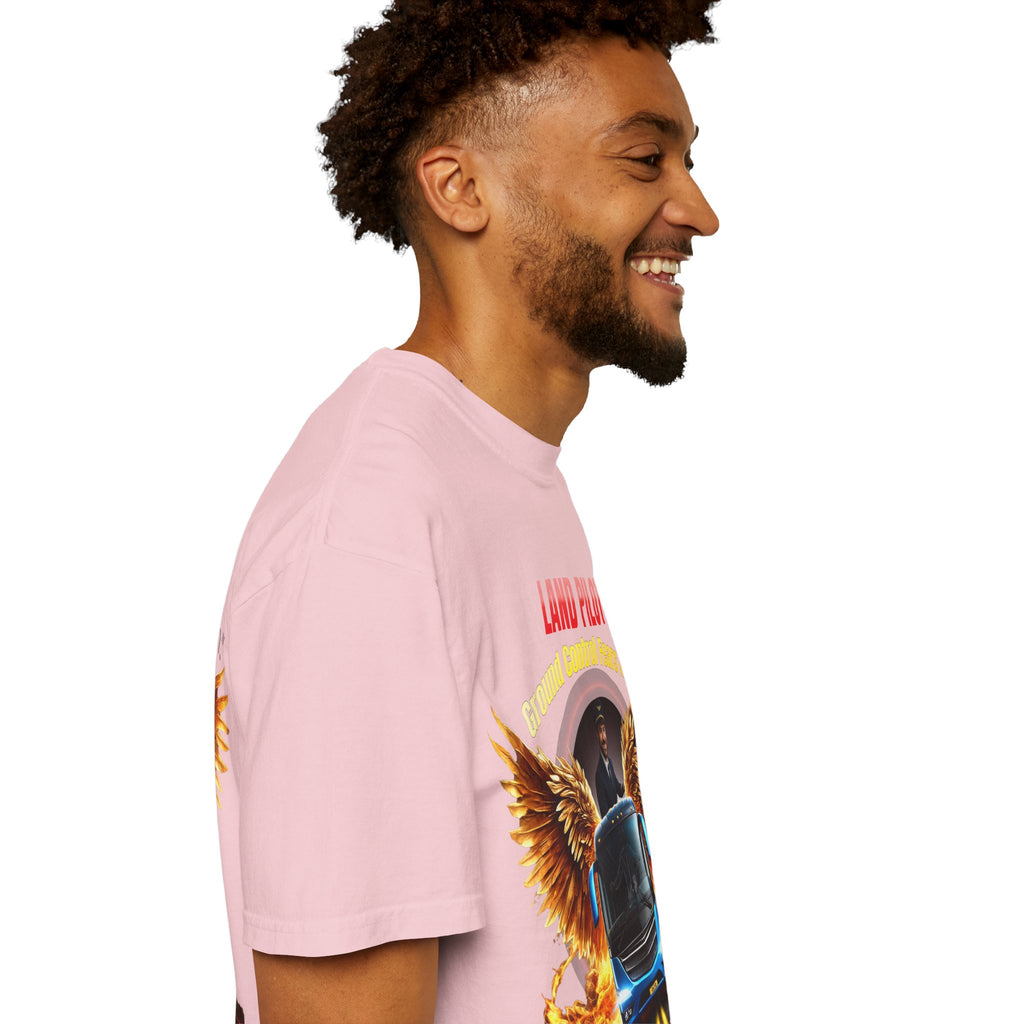 Bus Driver T-Shirt — "Land Pilot" & "If the wheels are down, I'm around" Graphic Tee