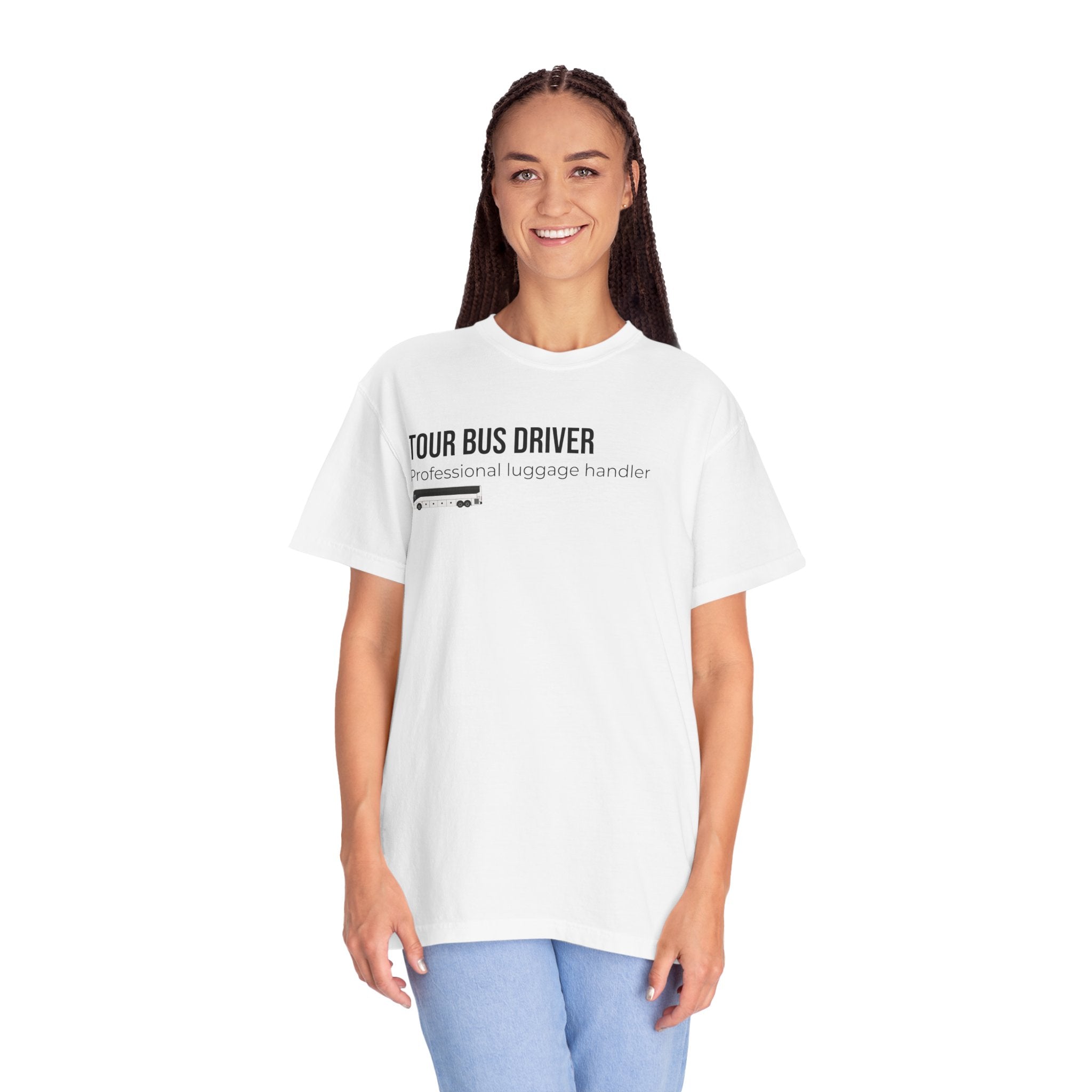 Tour Bus Driver Luggage Tetris Champion T-Shirt | Bus Driver Shirt