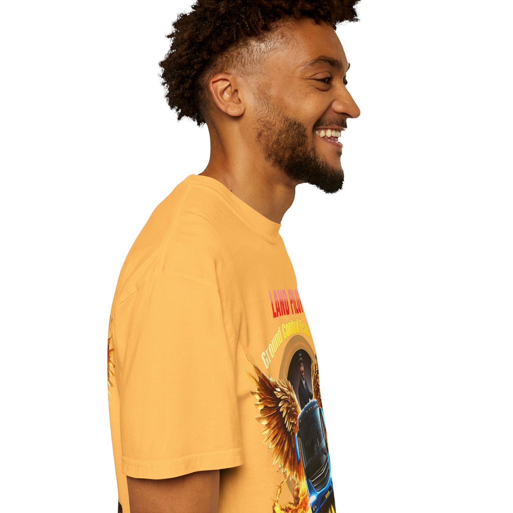 Bus Driver T-Shirt — "Land Pilot" & "If the wheels are down, I'm around" Graphic Tee