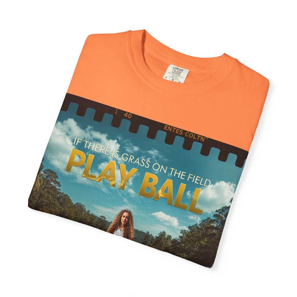 Play Ball golf scene T-shirt | retro golf course photo tee
