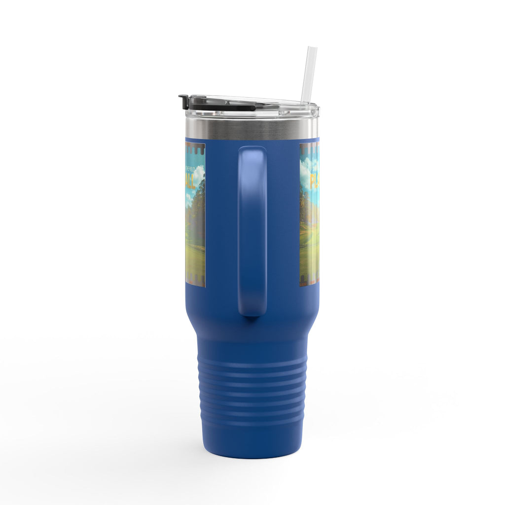 Play Ball Golf Scene Travel Mug | 40oz Insulated Tumbler