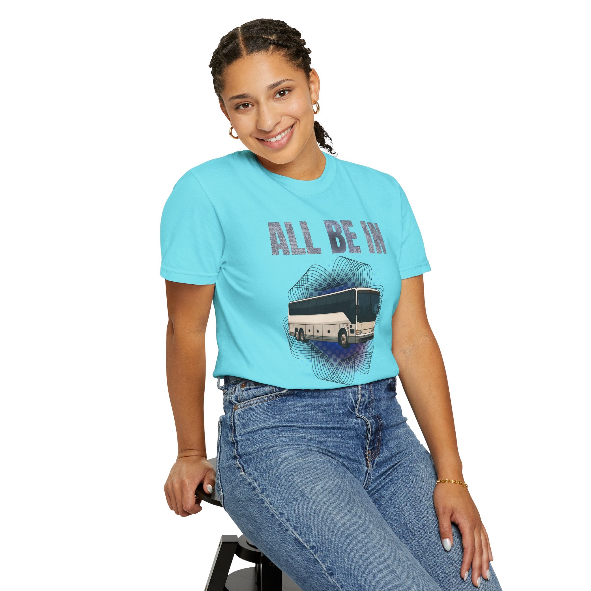 Bus Driver T-Shirt — "All Be In My Office / If You Need Me Follow the Diesel Fumes" Graphic Tee