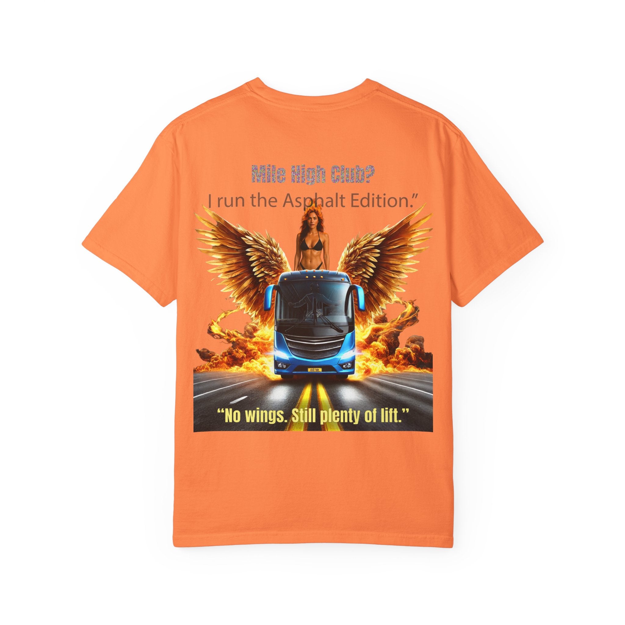 Bus Driver T-Shirt — "Land Pilot" & "If the wheels are down, I'm around" Graphic Tee