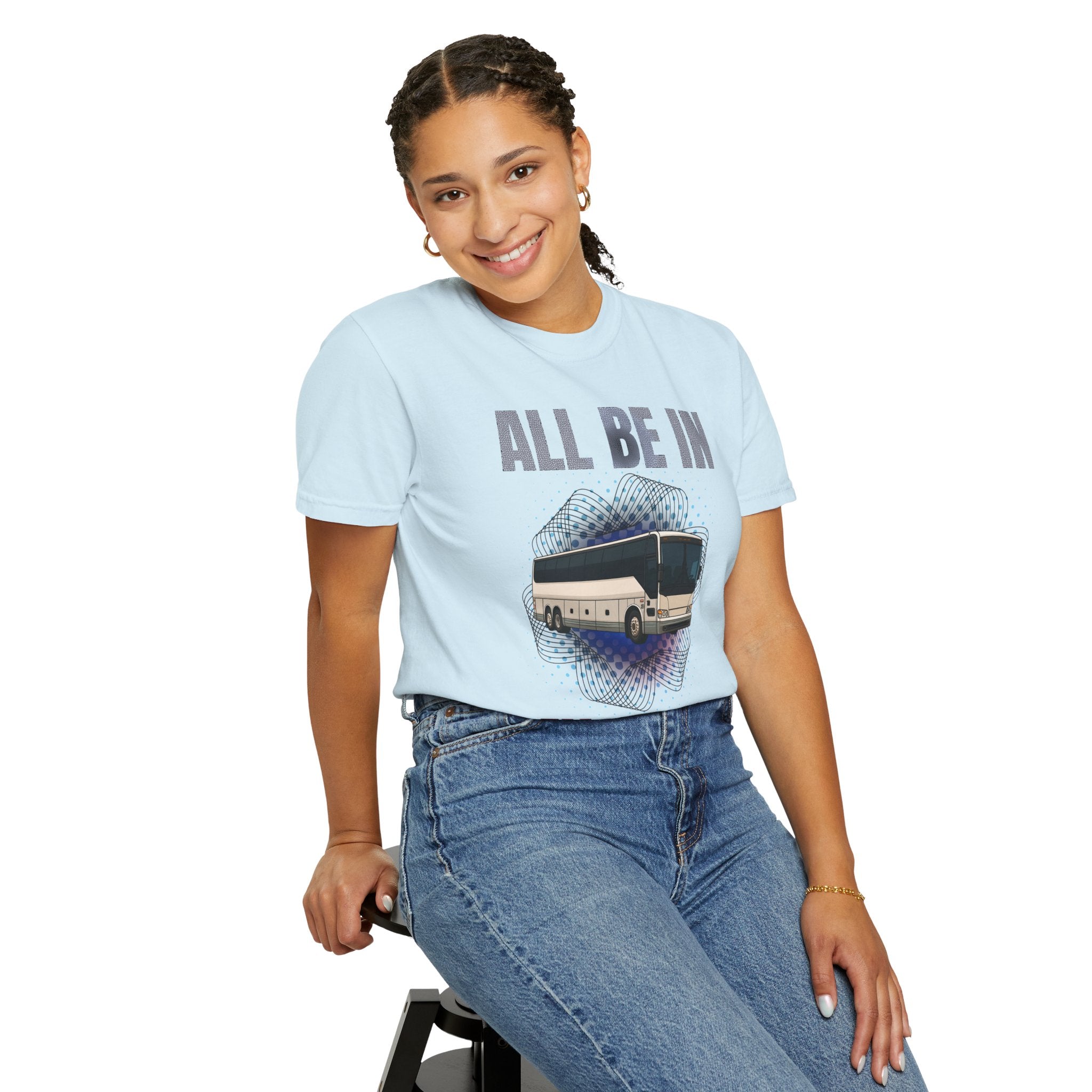 Bus Driver T-Shirt — "All Be In My Office / If You Need Me Follow the Diesel Fumes" Graphic Tee